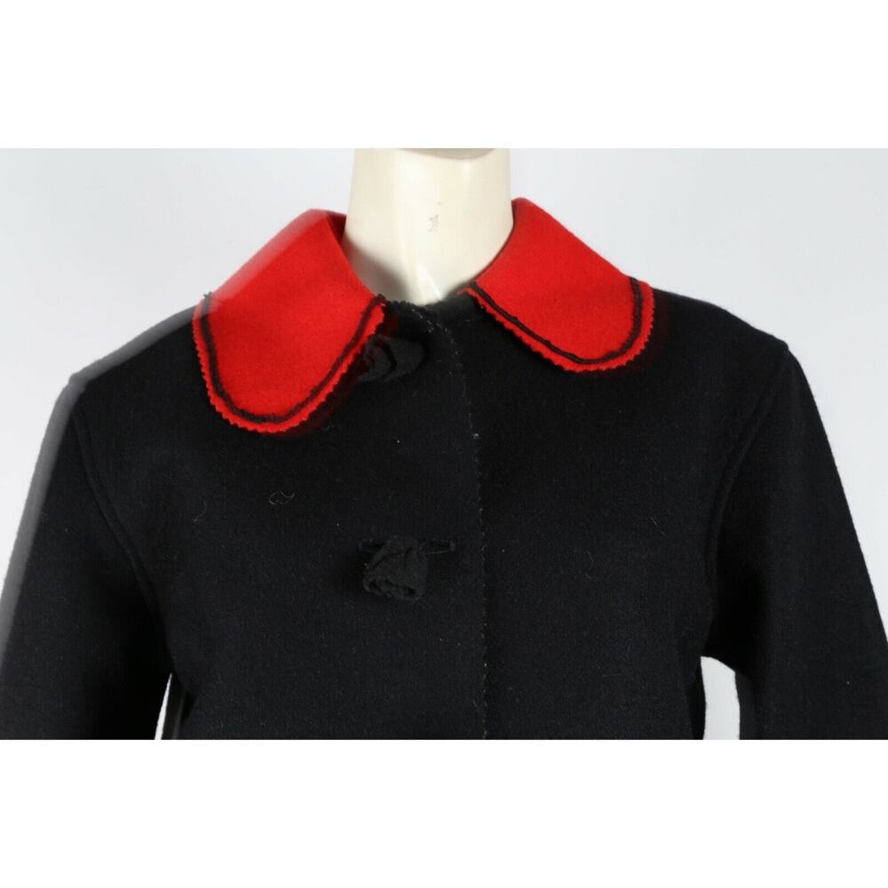 Patchwork Collared Button Down Short Size Xs By C… - image 2